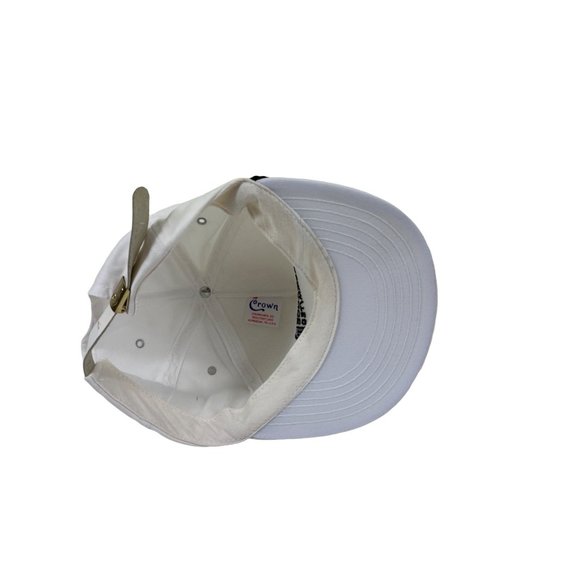 Vintage Trucker White Adjustable Baseball Hat/Cap C185 - Picture 7 of 10